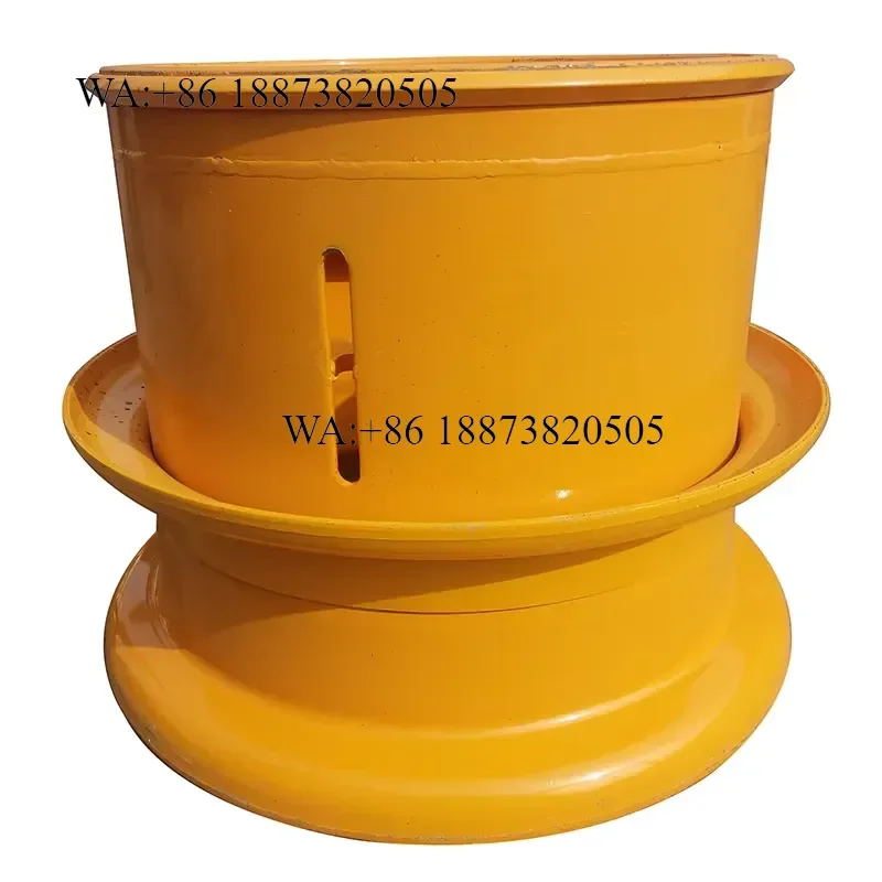 3pcs 25 Inch OTR Steel Wheel Rims for Loader Rim 19.5-25 25-19.50/2.5 Compatible with 23.5R25 26.5-25 Tires