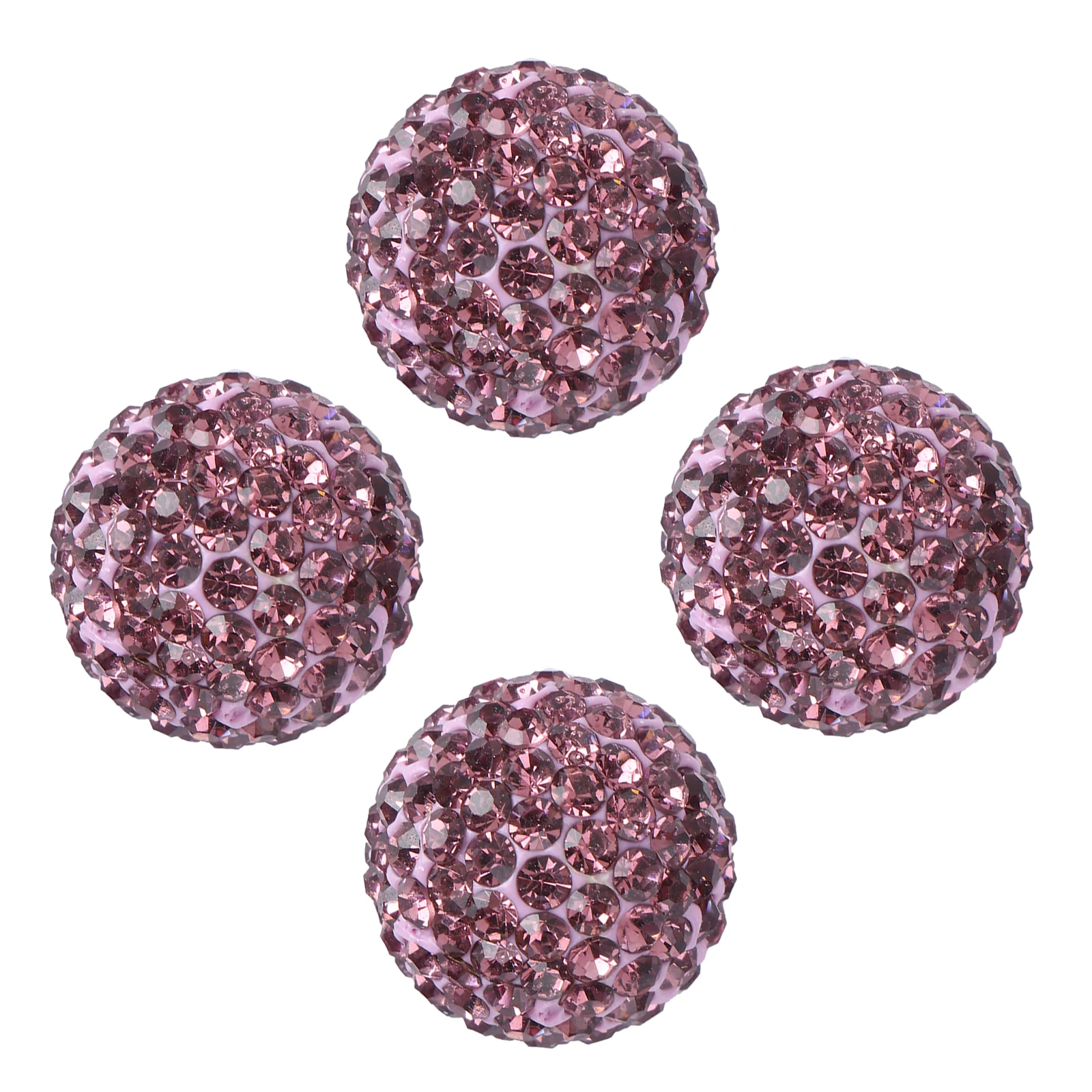 

4pcs Diamante Car Tire Valve Caps Crystal Diamond Shining Auto Tyre Covers Dustproof Waterproof Durable Car Accessories For