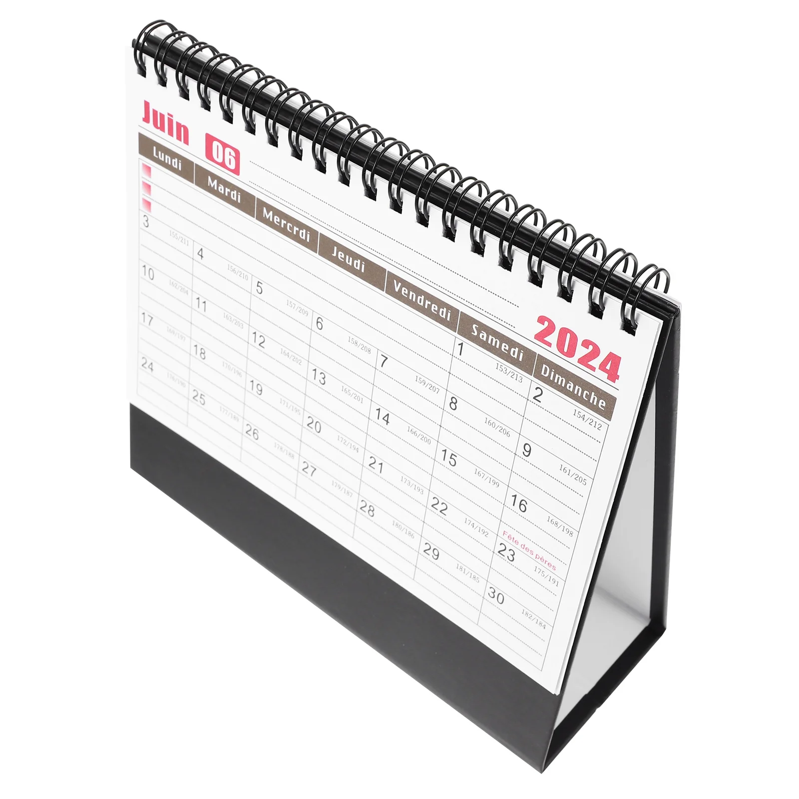 

Настольные календари на 2024, стоячие настольные канцелярские товары, ежемесячный планировщик для ежедневного использования C704, дизайн из плотной бумаги, простой стиль, домашний офис