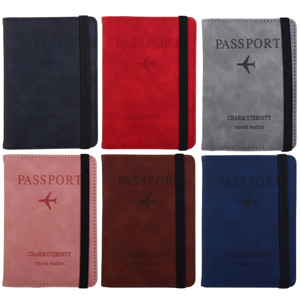 Case Coin Purse Wallet Document Travel Accessories Storage Bag Passport Cover Passport Holder Wallet Case Passport Book