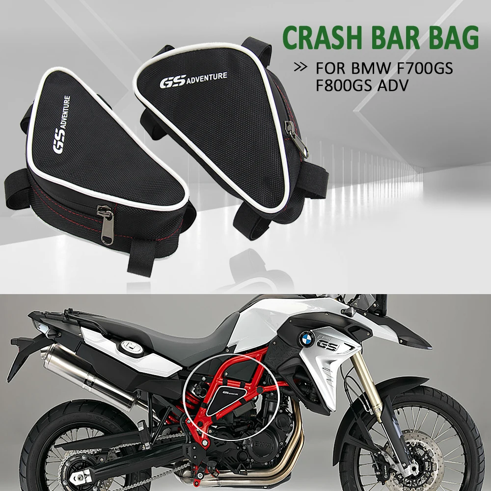 

FOR BMW F700GS F800GS Adventure F 700 GS F 800 GS ADV Motorcycle Frame Crash Bar Waterproof Bag Repair Positioning Tool Bags