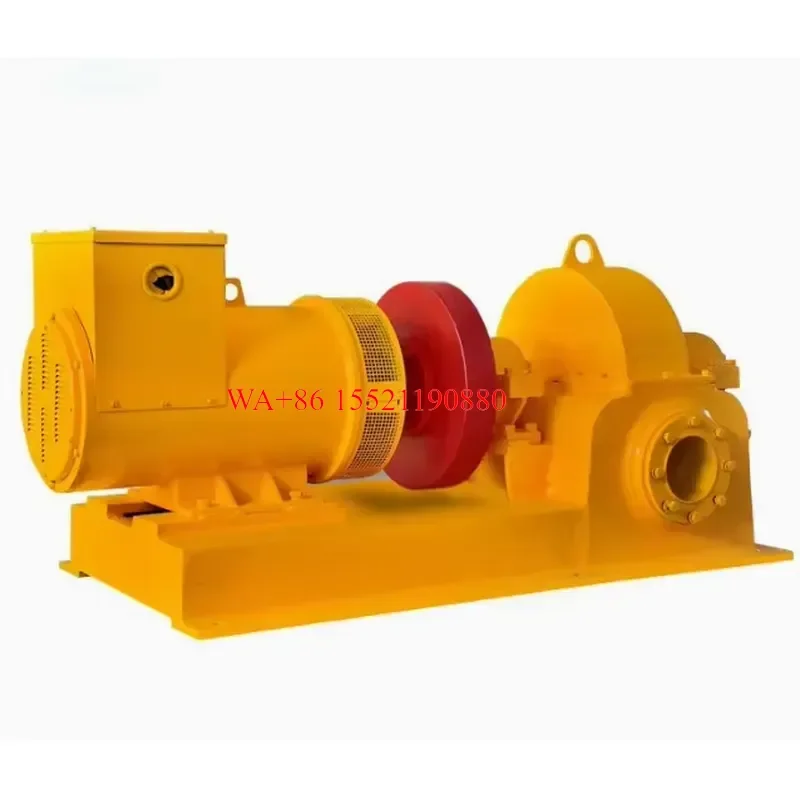 WMWMNU for Stablepower Mini Pelton Water Turbine Engine Generator Micro Hydropower Plant Equipment 220V Customized Energy