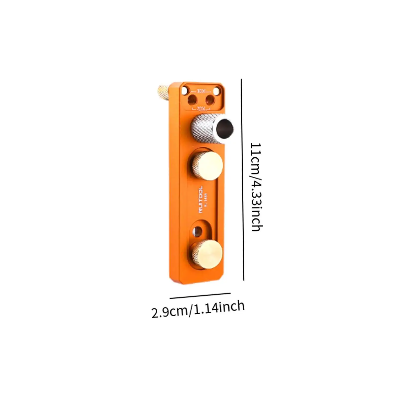 Aluminum Profile Drill Guide Set Kit Practical Auxiliary DIY Tool Woodworking Tools Premium Positioning Single Hole Punching Jig