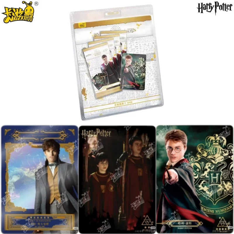 Tarjeta Coleccionable Original KAYOU de Harry Potter, Edición Dawn, Animación, Cómic, Película, Juguete para Niños, Regalo Navideño
