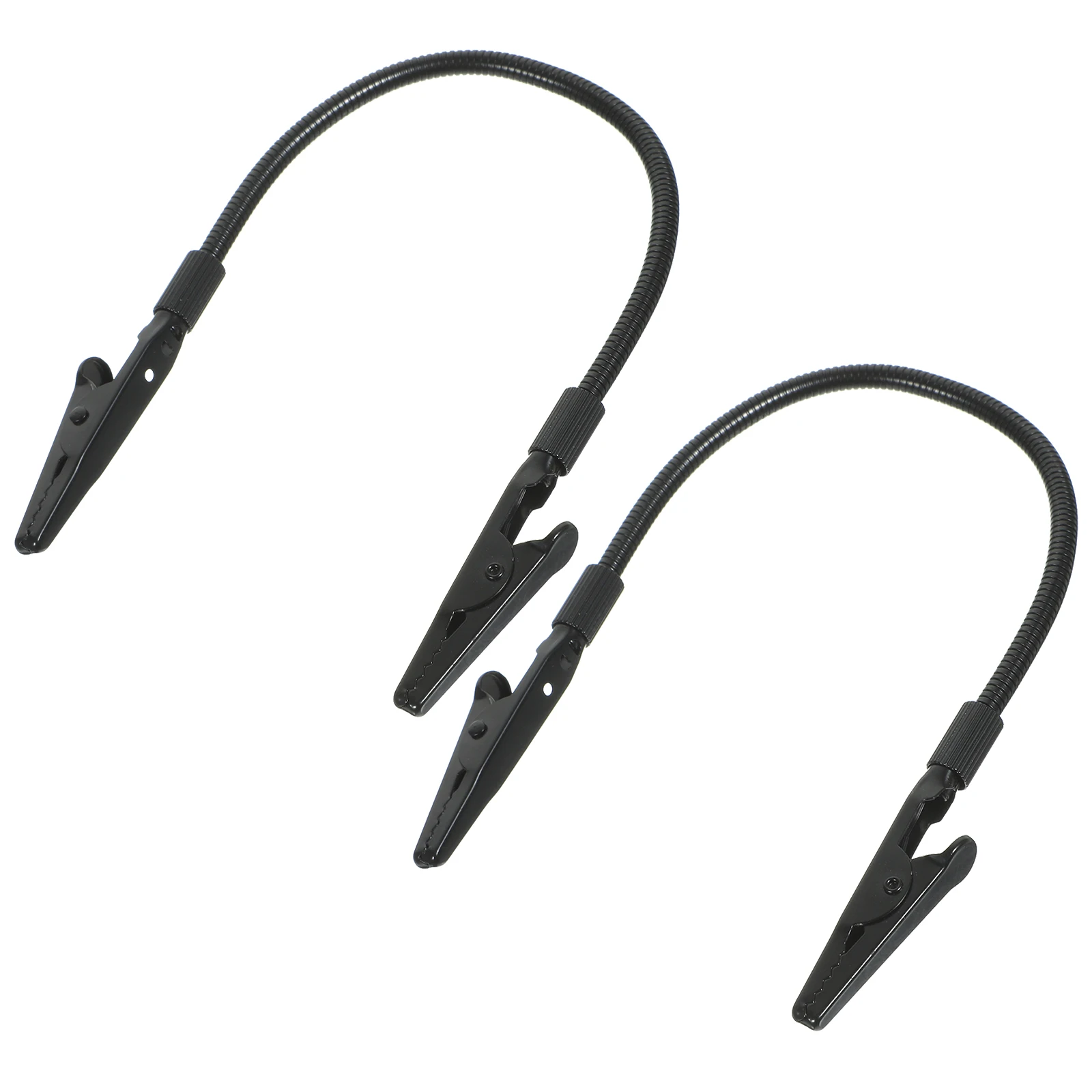 

4pcs Adjustable Soldering Wire Clip Holder Double Head Price Tag Clamps Memo Clips Single-Person Welding Tool Photo Picture Note
