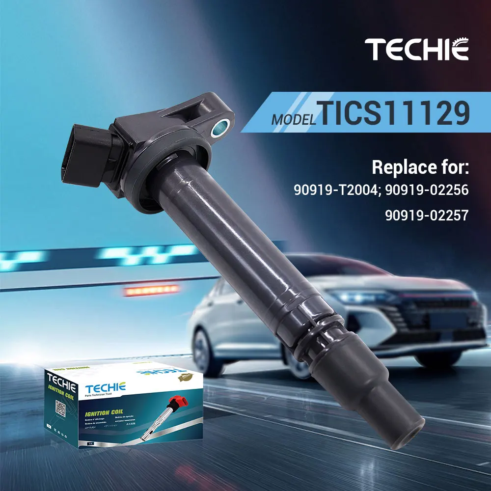 

1PC Ignition Coil TICS11129 Replace for UF630 C1715 90919-T2004 90919-02256 90919-02257 90919T2004 9091902256 9091902257