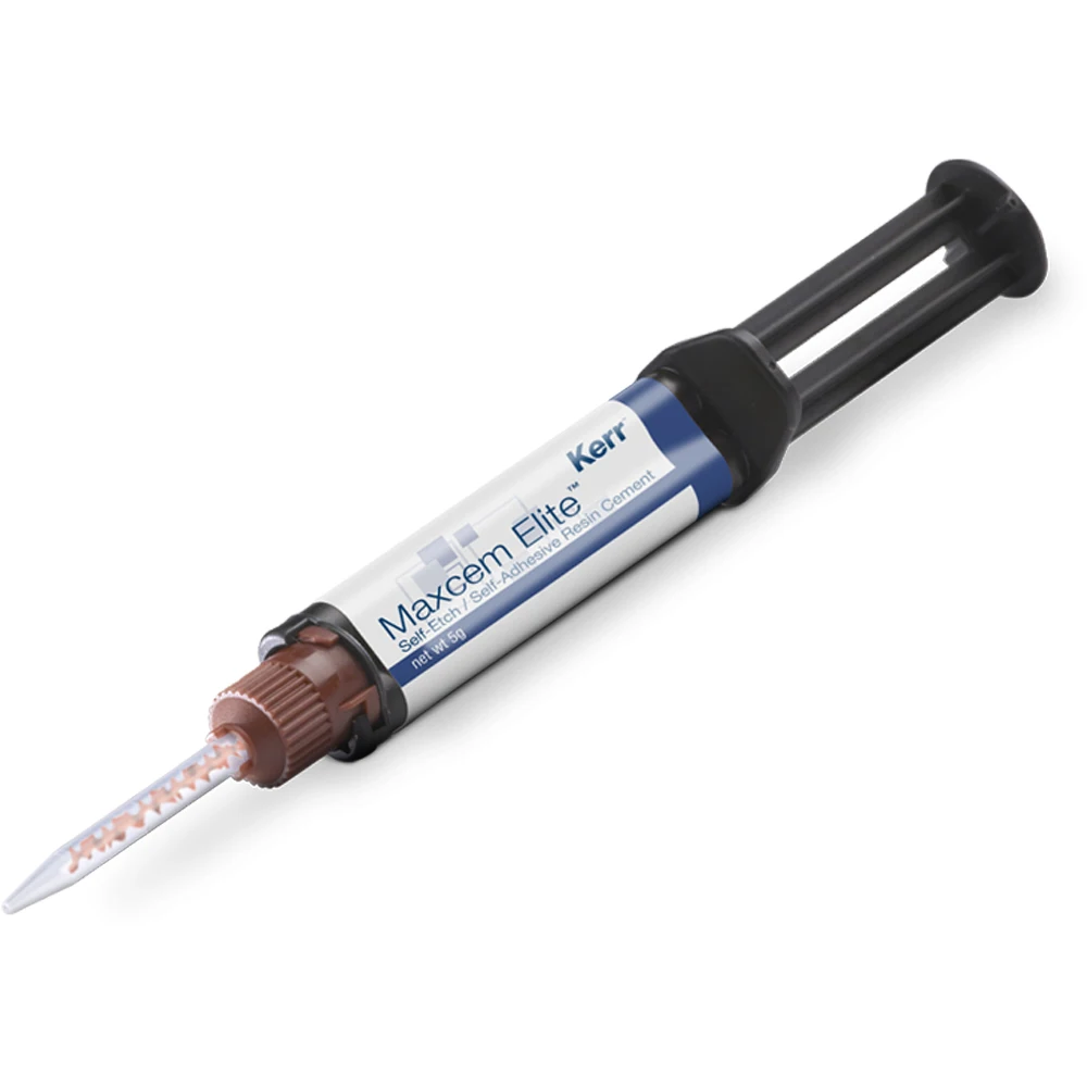 Maxcem Elite Clear Dental Resin Cement 5g Self-Etch Adhesive Kerr Dentistry Product for Professional Use view 4