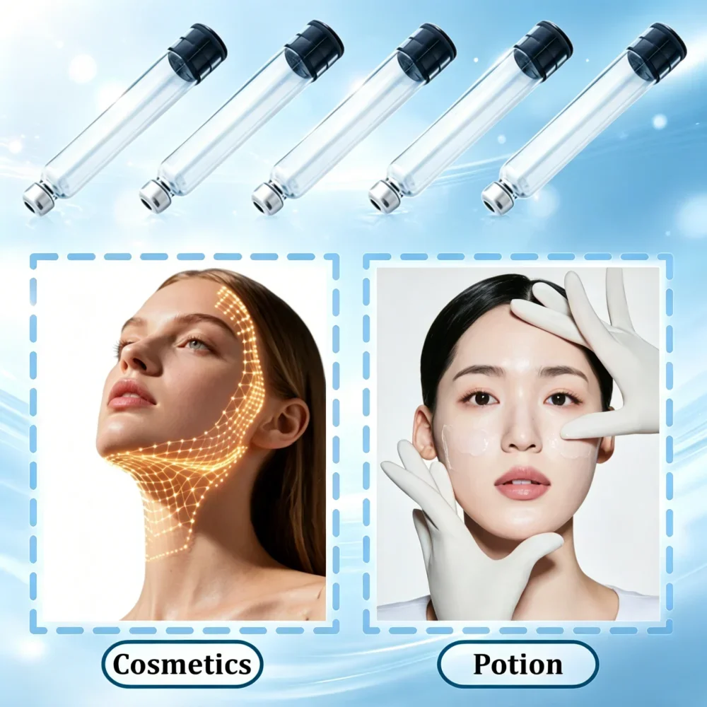 1/10/50Pcs Insulin Cartridges 3Ml Bottle,cartridges Compatible with Reusable Injection Insulin Cartridge Bottle Individual Pack