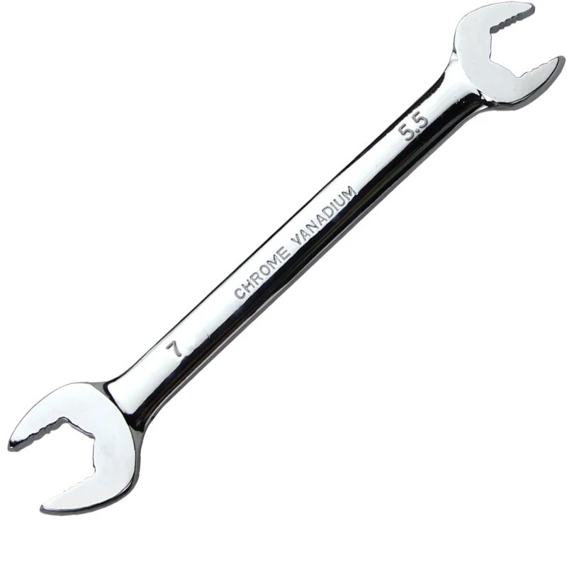 LAOA CR-V Open Wrench Spanner Two-end Wrenches Anti-slide Wrenches Repair Tools To Bike Motorcycle