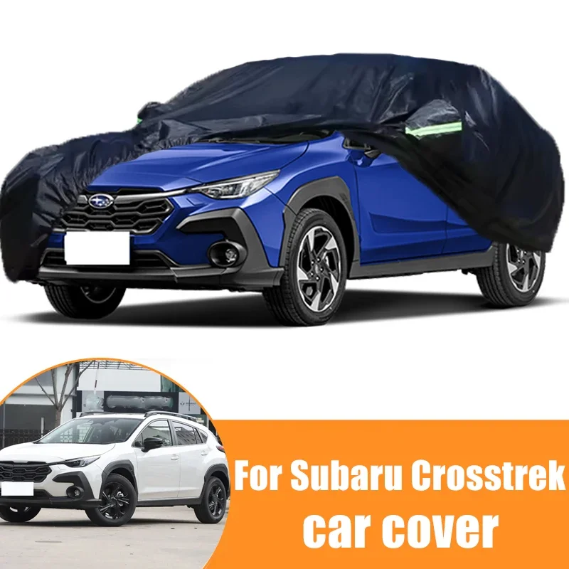 

For Subaru Crosstrek All-Weather Car Covers 6-in-1 Waterproof Dustproof UV Proof Snowproof Scratch Resistant Protection