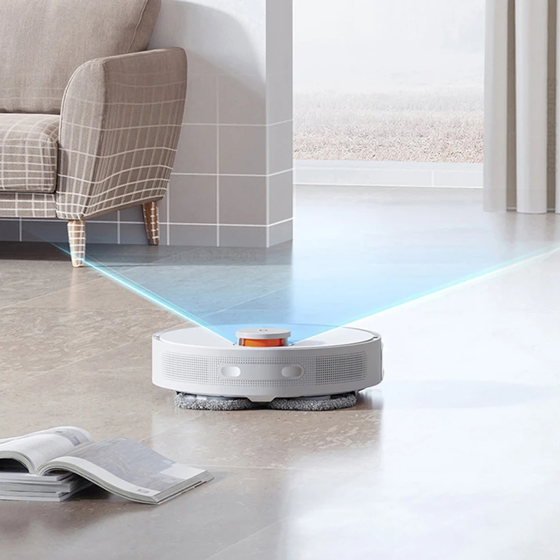 XIAOMI MIJIA Robot Vacuum Cleaner Mop Pro Self Cleaning Sweeping  3000PA Cyclone Suction Rotating Pressure Washing Mopping