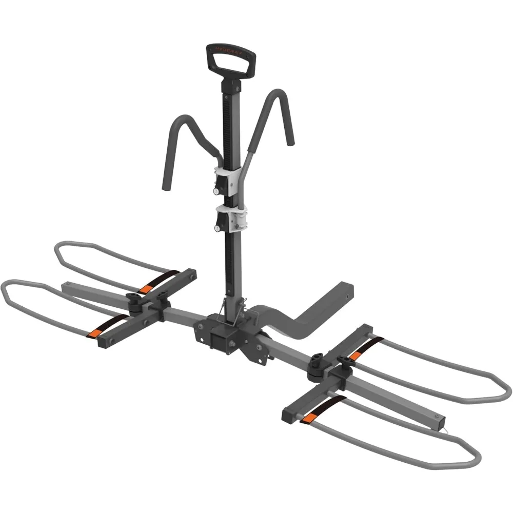 

Volt 2 - E Bike Hitch Mounted Platform Style 2 Bikes Carrier for Car, SUV, Trucks, Sedan, Tilting e-Bike Rack for Hitch Fits Up