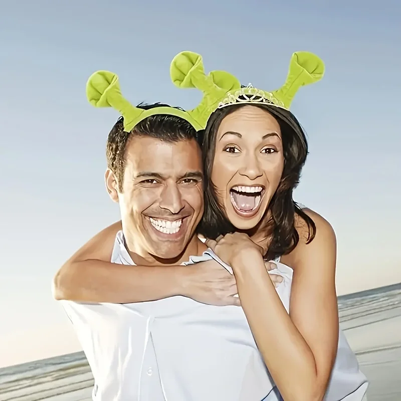 

6/12pcs, Monster Ears Headband Set - Suitable for Cosplay, Birthday, Party, Ceremony, Graduation Party, Easter Halloween Christm