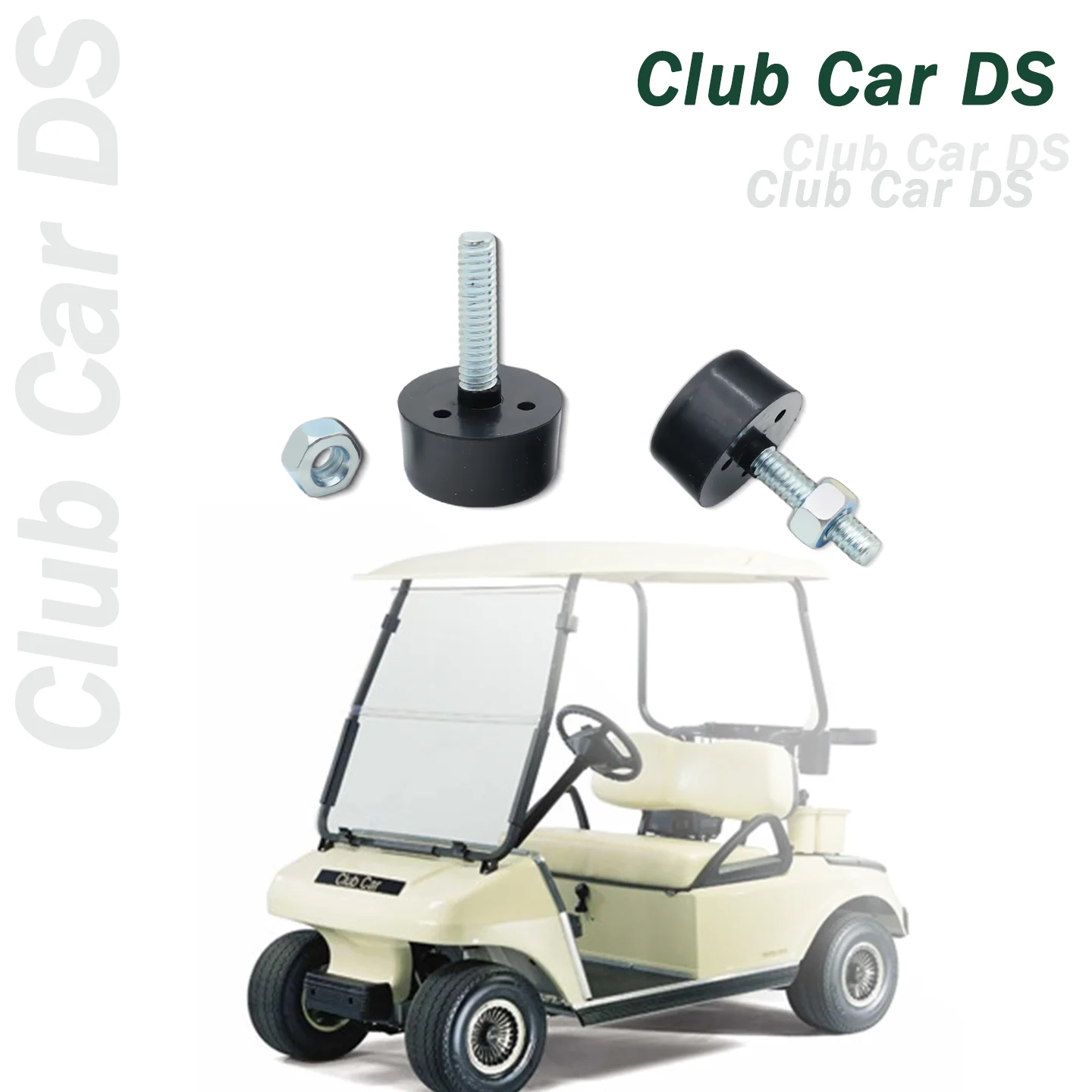 Electric golf cart Club Car DS Golf Cart Brake Pedal Rubber Bumper Stop Screw 1981-Up Electric Gas Cart 1010878 285-237