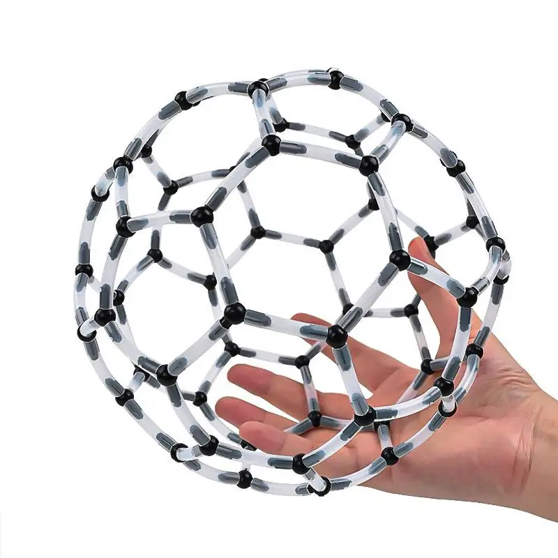 STEM DIY Tensegrity C60 Fullerence 3D Assemble Stick Structure Physik Experiment Kit Geo Science Educational Gifts For Adults