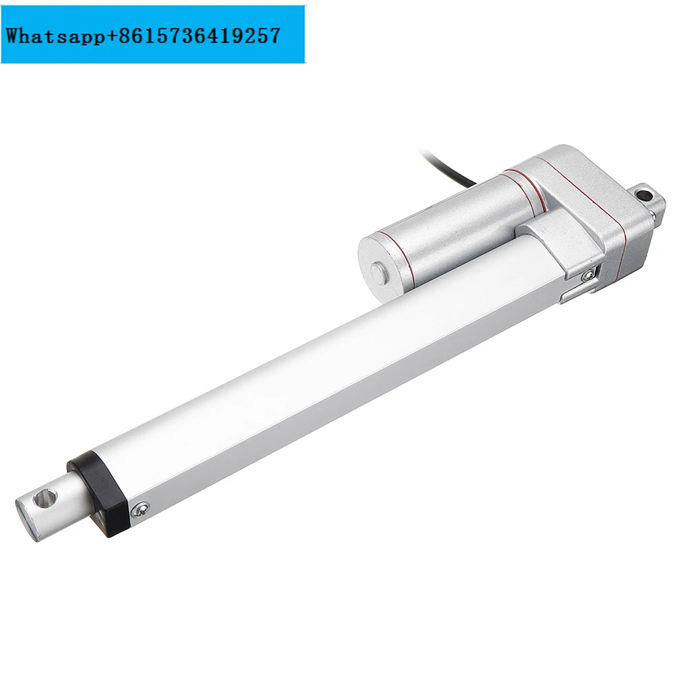 

DC 12V 24V 3000N Electric Linear Actuator Linear Motor Moving Distance Stroke 50mm 100mm 150mm 200mm 250mm 48W 4A