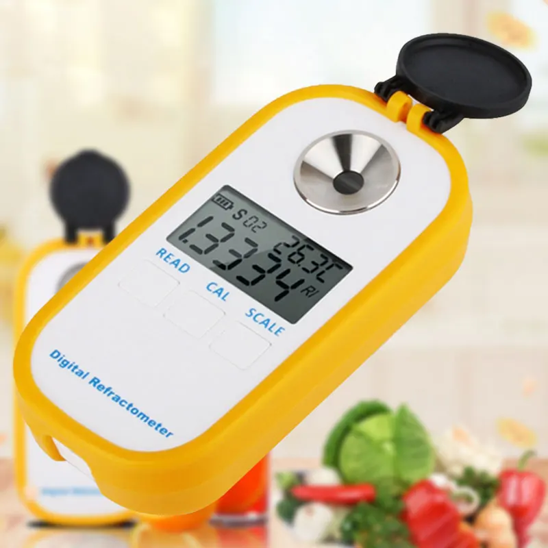 

Digital Brix Meter Concentration Meter Handheld Fruit Sweetness Saccharimeter Refractometer Sugar Product Quality Control Tool