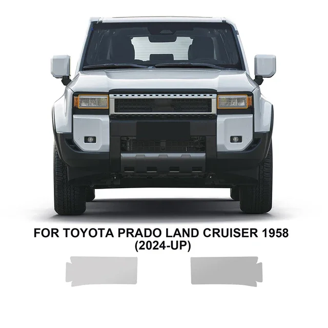 

For Toyota Prado 2024 2025 Car Headlight Rearview A B Pillars Paint Protection Film Pre-cut PPF Anti-scratch Clear Film Repair