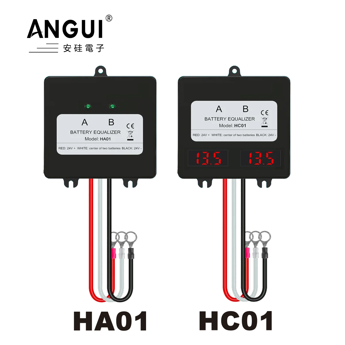 

Эквалайзер аккумуляторов ANGUI HA01 HC01 для свинцово-кислотной батареи 2X12 В, 24 В, защита системы солнечной энергии, продление срока службы батареи