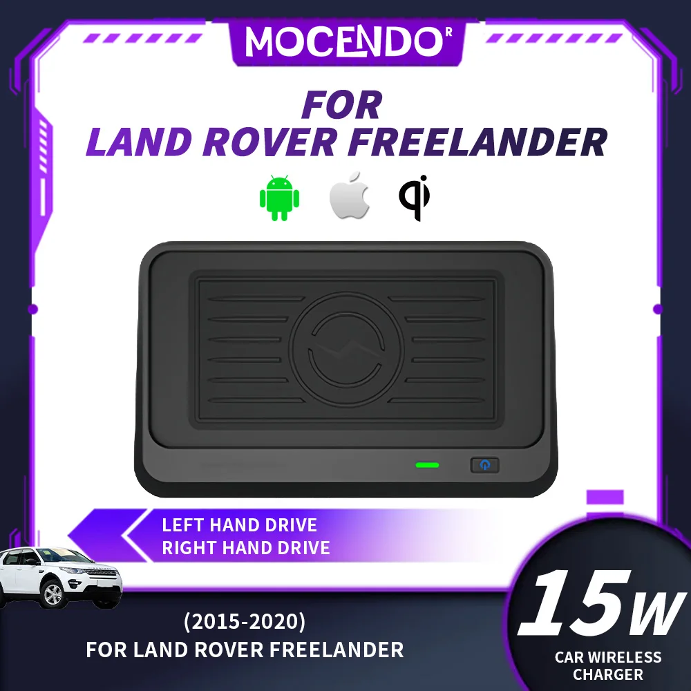 

Car Charger for Land Rover Freelander 2015-2020 Fast Charging Accessory Compatible with Xiaomi iPhone - Auto Accessories