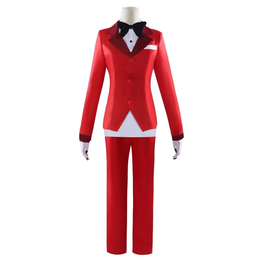 Anime Hotel Charlie Morningstar Cosplay Costume Blue Coat Pants Hat Full Set TV Devil Vaux Role Play Uniform Halloween Party