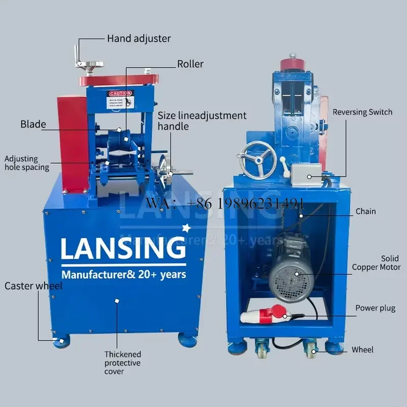 Wmwmnu for China H120-2 High Speed Waste Scrap Stripper 120MM Cable Wire Peeling Copper Wire Stripping Wire
