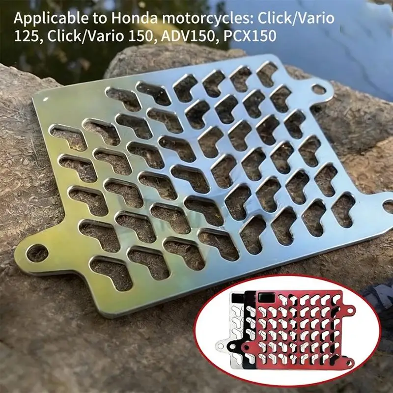 【MO】Полностью обработанная на ЧПУ крышка радиатора для Click 125i V3 150i ADV 150 PCX 150 из высокоточного алюминиевого сплава