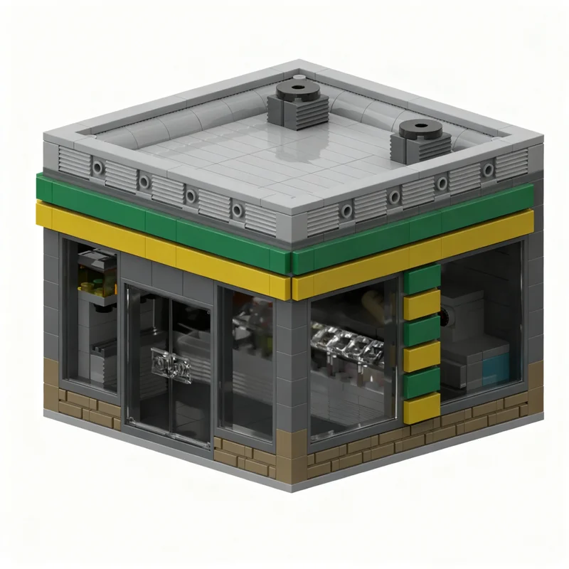 544 stks MOC Classic Mini Metro 2 0 Model Bouwstenen Kerstcadeau Bouw Monteren Speelgoed DIY Onderwijs Creatief Idee