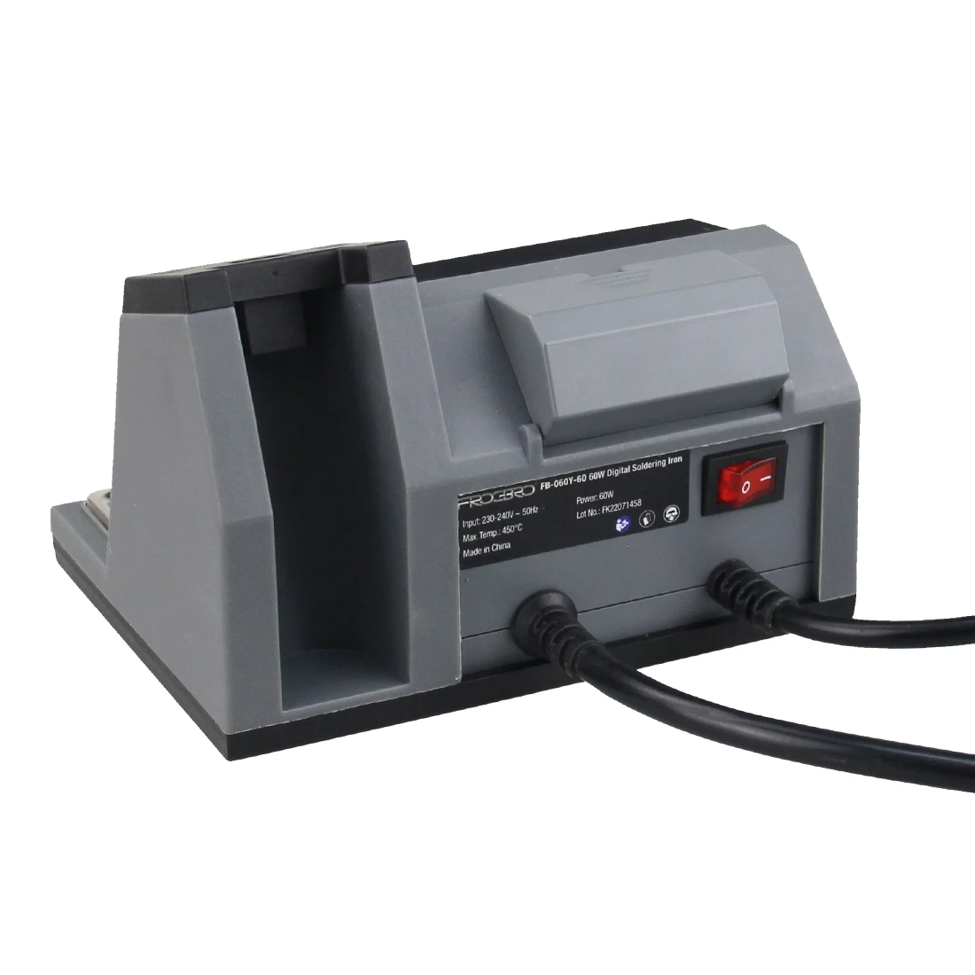 Estação de solda com display LCD digital com temperatura elétrica ajustável de 60 W