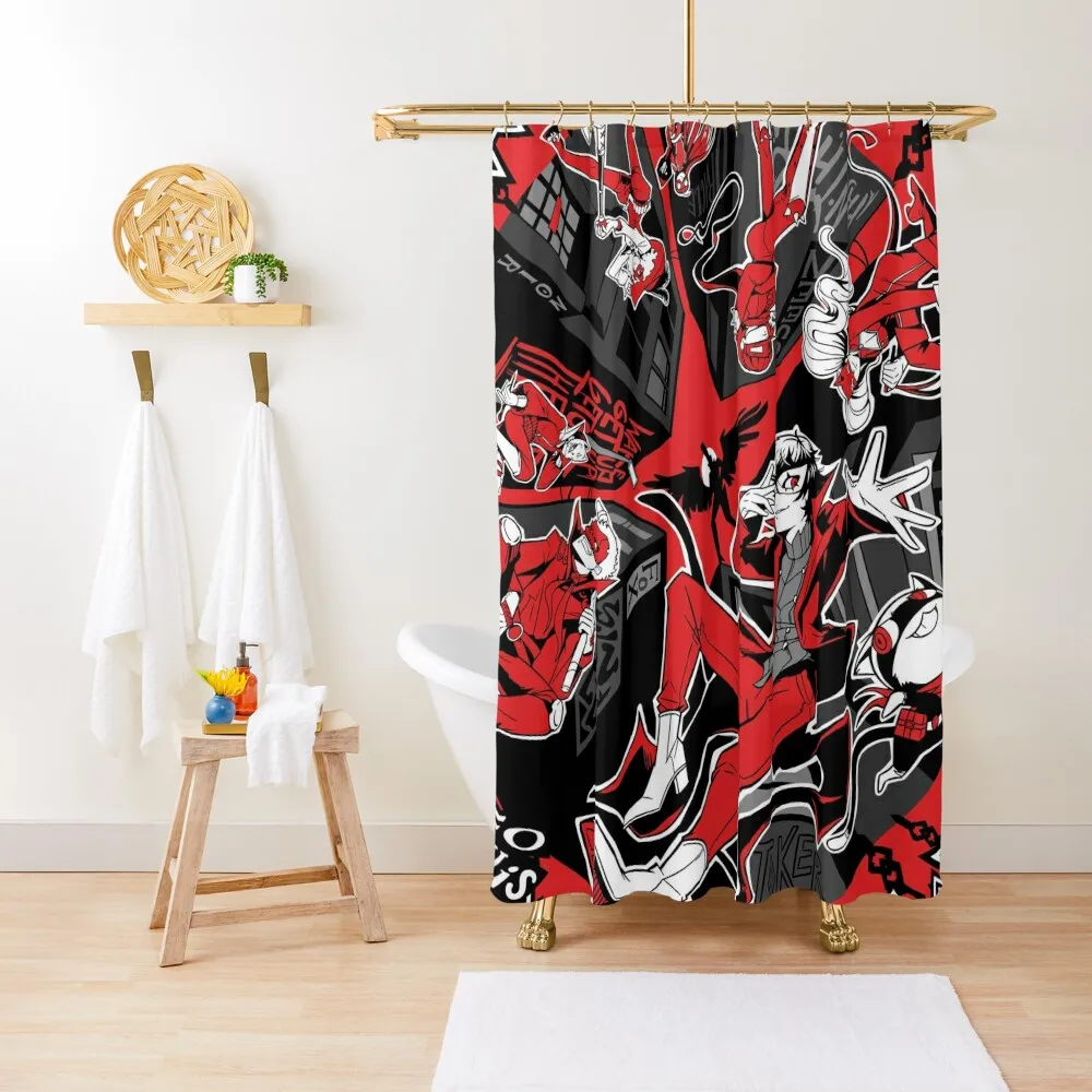 

Take Your Heart - Persona 5 Shower Curtain In The Bathroom Luxury Bathroom Shower For Shower Curtain