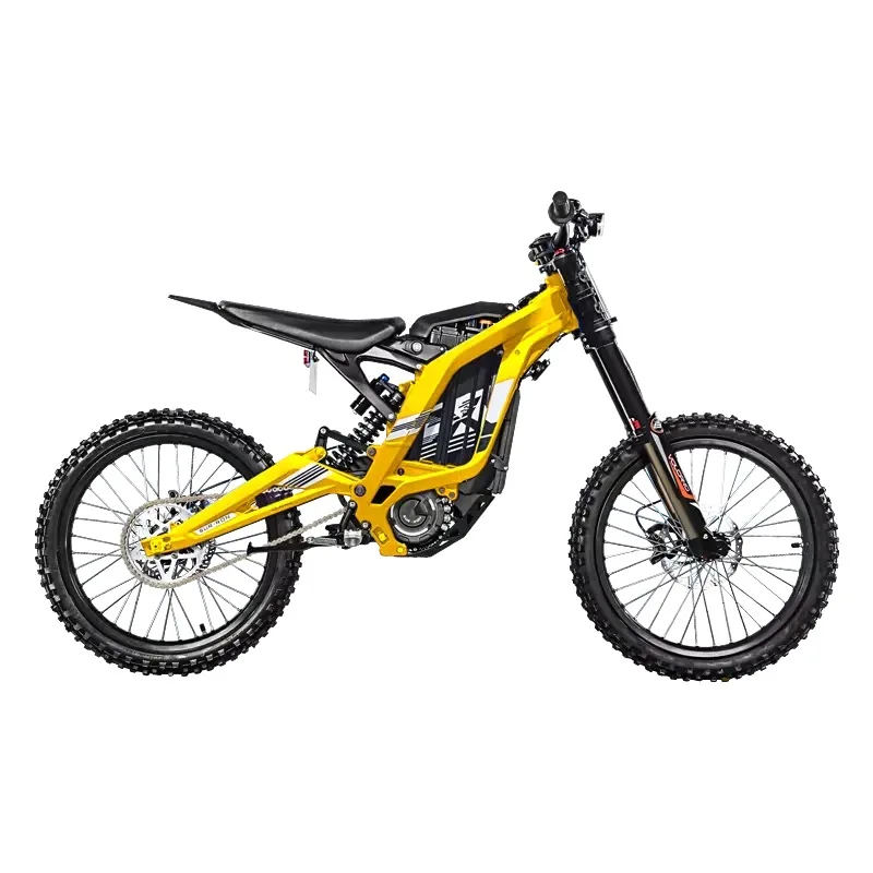 ST Off Road  Electric Dirt Bike 6000W60V Off-road Mountain Bicycle with Pedal Top Speed 70-80km/h