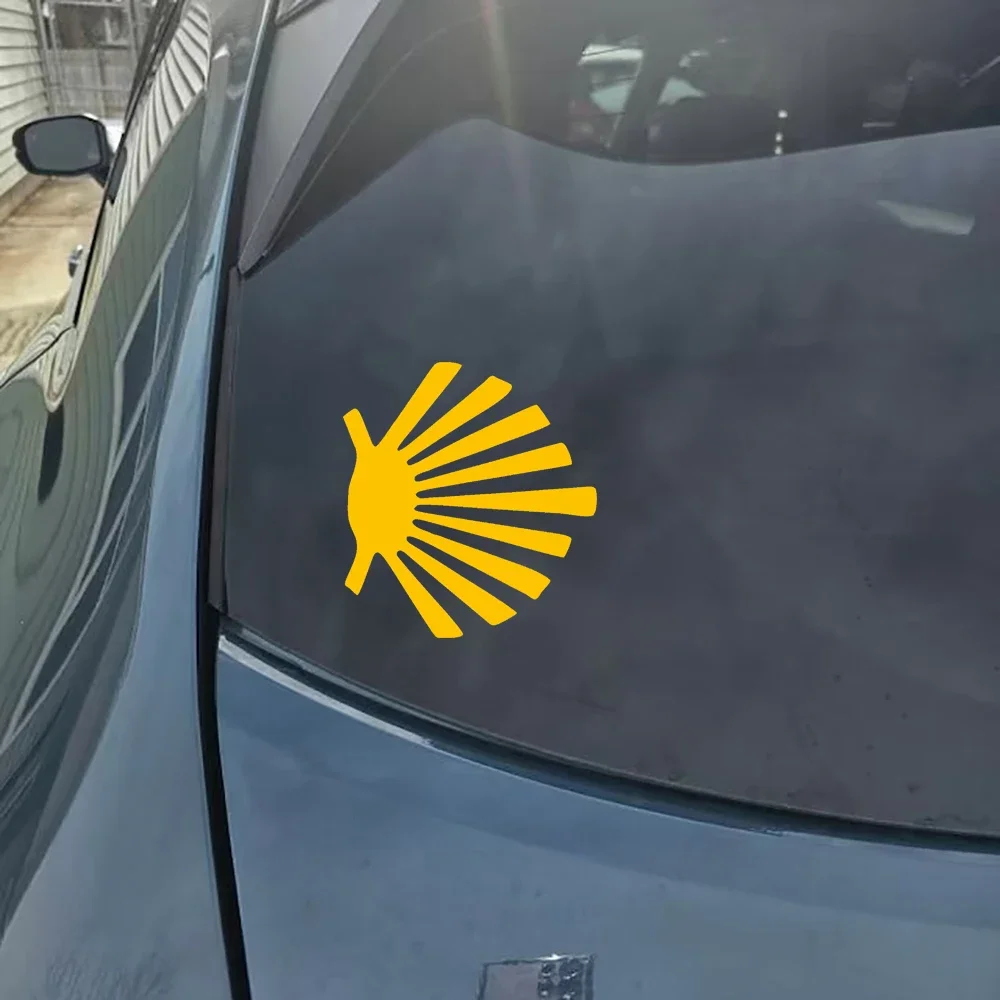 Camino de Santiago Symbol Vinyl Car Sticker Waterproof Decal for Car Motorcycle Helmet Laptop Luggage Tank Fairing Decoration