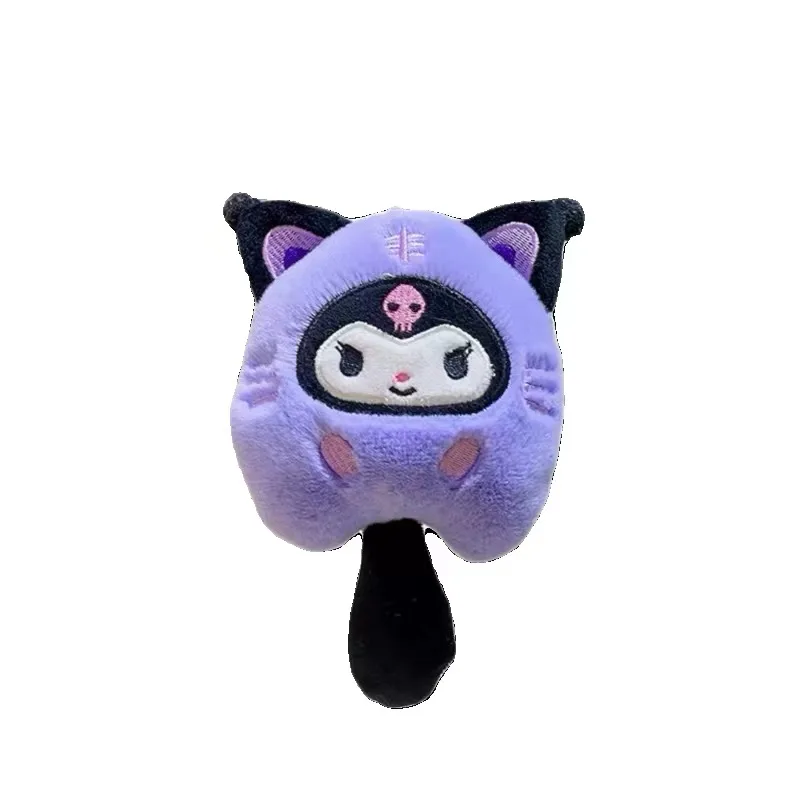 HellokittyCute zaino ornamento cartone animato Kulomi piccolo ciondolo Yugui cane bambola zainetto portachiavi regalo