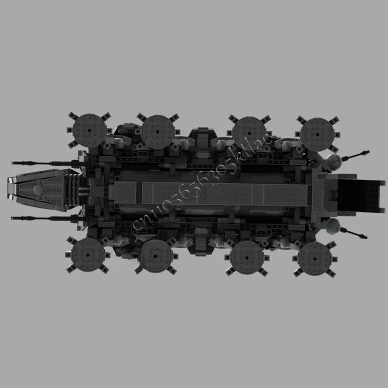 2627 pçs AT-OT guerra espacial militar moc nave espacial batalha modelo blocos de construção arquitetura diy educação modelo natal brinquedos presente