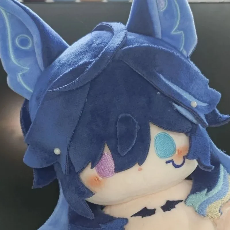 Stuffed 20cm Game Genshin Impact Ororon Kawaii Dress Up Cotton Doll With Ears Cosplay Collection Soft Plushies Toy Figures Gifts