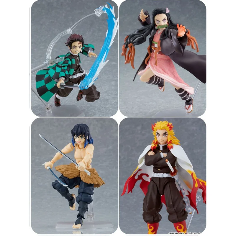 Nuovo 14 centimetri Demonslayer Figma Ko Articolato Action Figures Modello Giocattolo Kit Bambola Decorazione Desktop Ornamento Giocattoli Alla Moda Otaku Regali