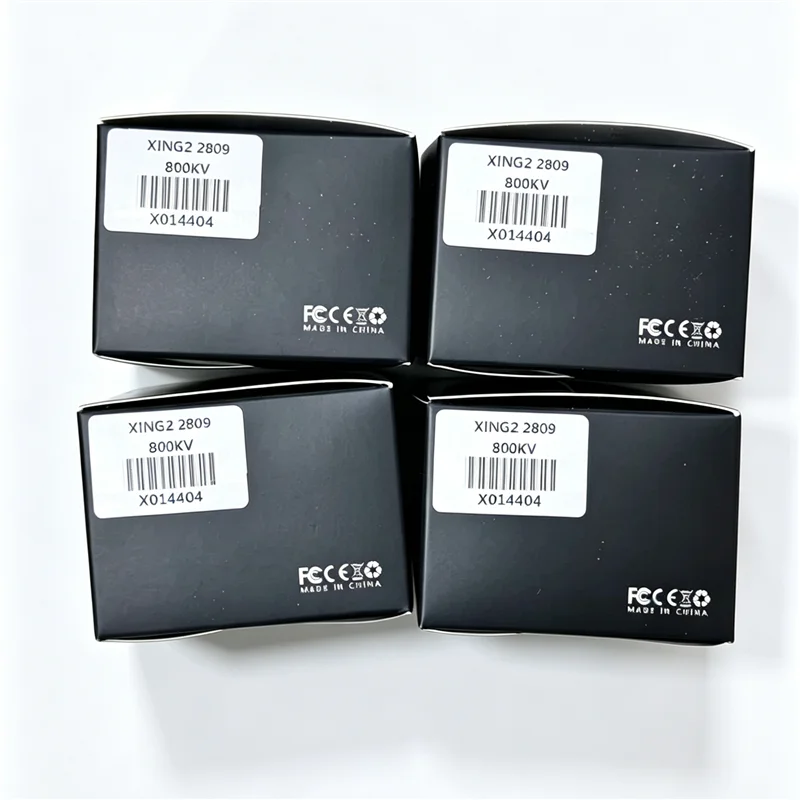 IFlight XING2 2809 Brushless Motor 1250KV 800KV, Dual‑Bearing Aerospace Aluminum FPV Motor, 4‑Pack for Long Range FPV Quad