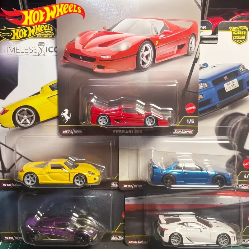 

В наличии, оригинальные Hot Wheels TIMELESS ICONS, автомобильная культура FPY86 1/64, литая под давлением игрушечная машина из сплава, сборная модель автомобиля для хобби, рождественский подарок