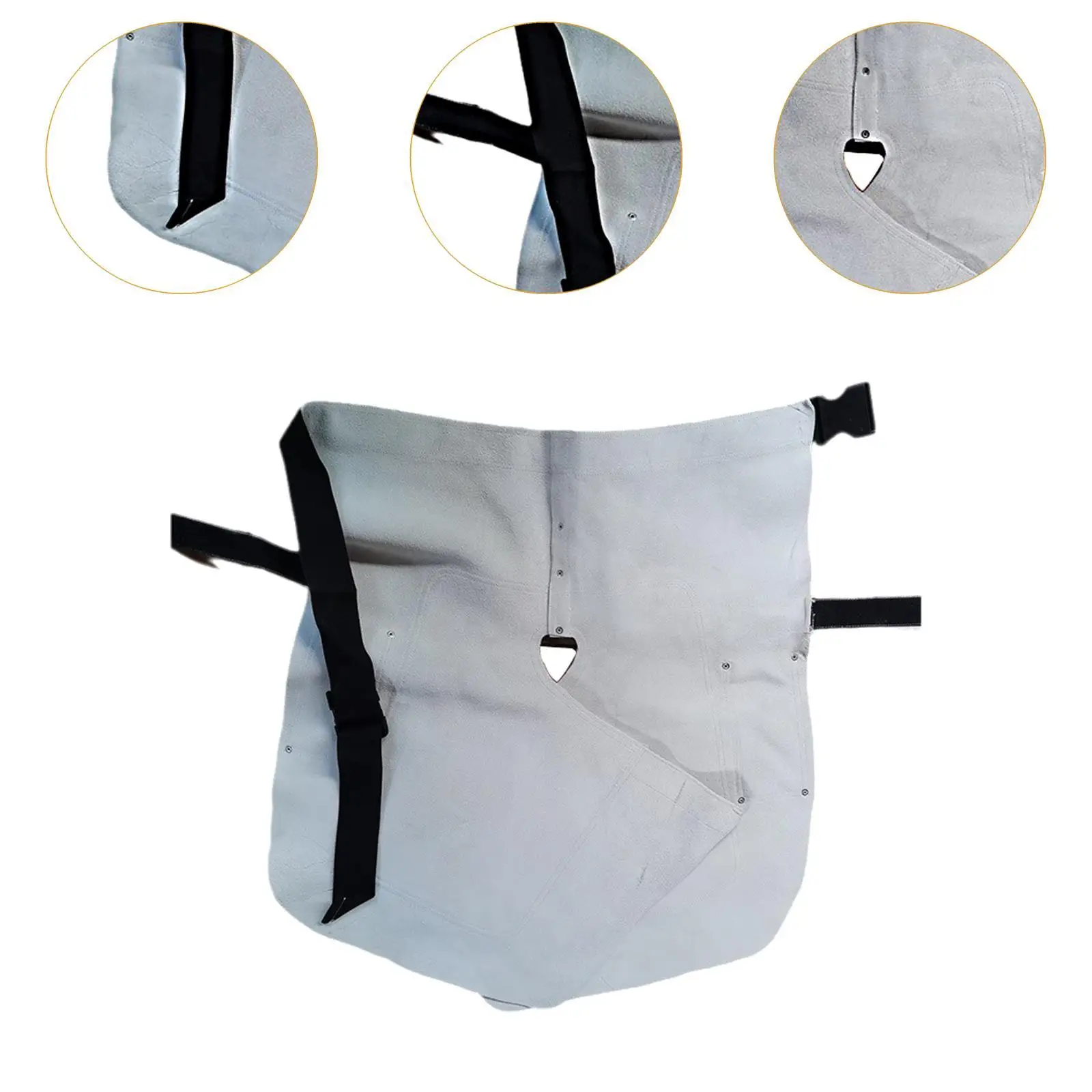 مريلة Farrier لوازم الفروسية العملية مع جيوب Farrier Apron Chaps