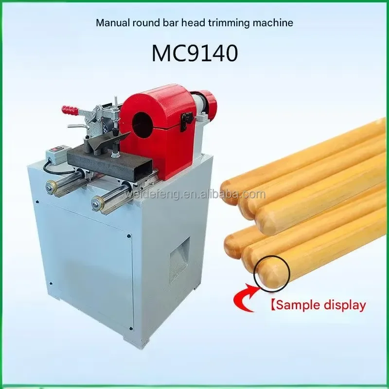 

MC9140 Woodworking Machine Conical Broom Head Round Head Tapering Pointing Machine for Wood Stick Round Head Processing