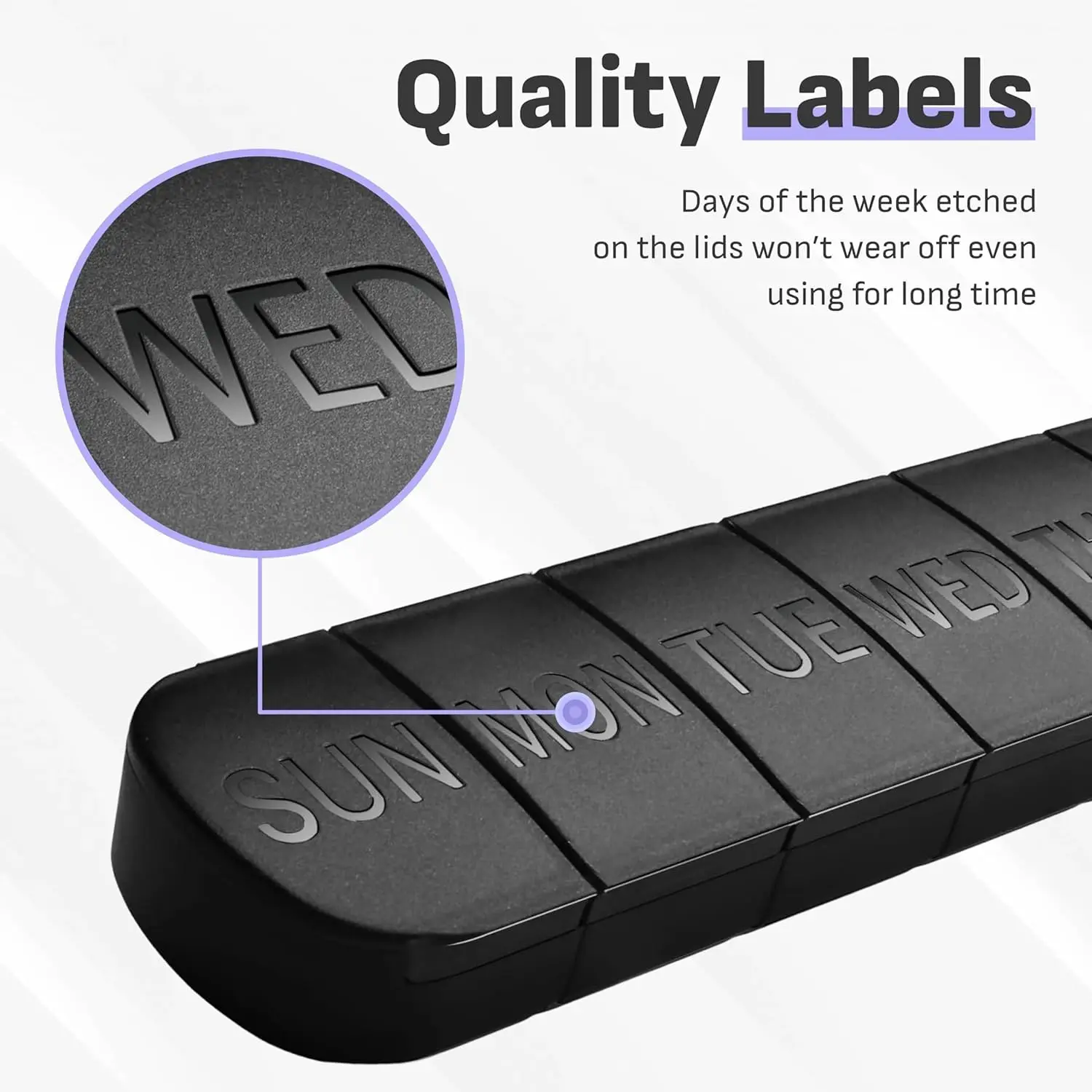 7 Days Weekly Pillbox Mini Portable Pills Case Drug Dispense Tablet Medicine Storage Container Travel Capsule Box Organizer