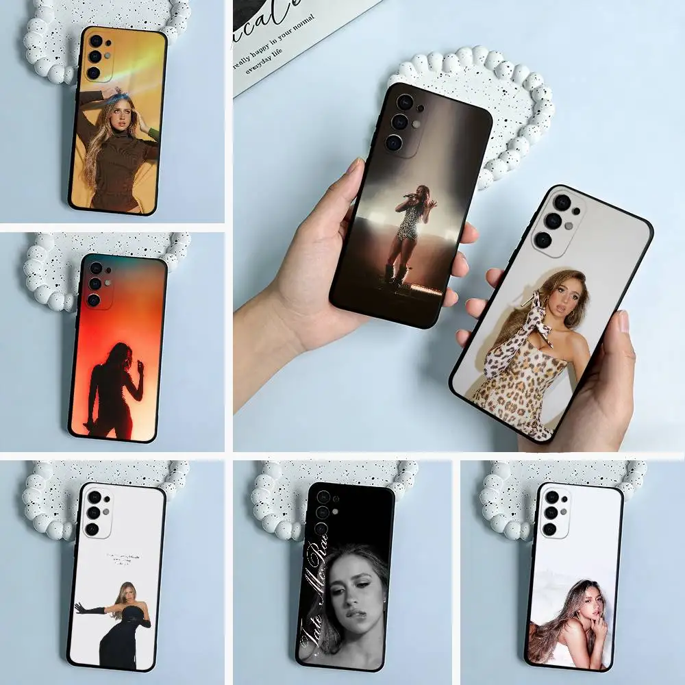 

New Generation Diva - T-Tate -McRae Black Soft Silicone Phone Case for Samsung S25, S24, S21, S22, S23, S30, Ultra, FE, Lite