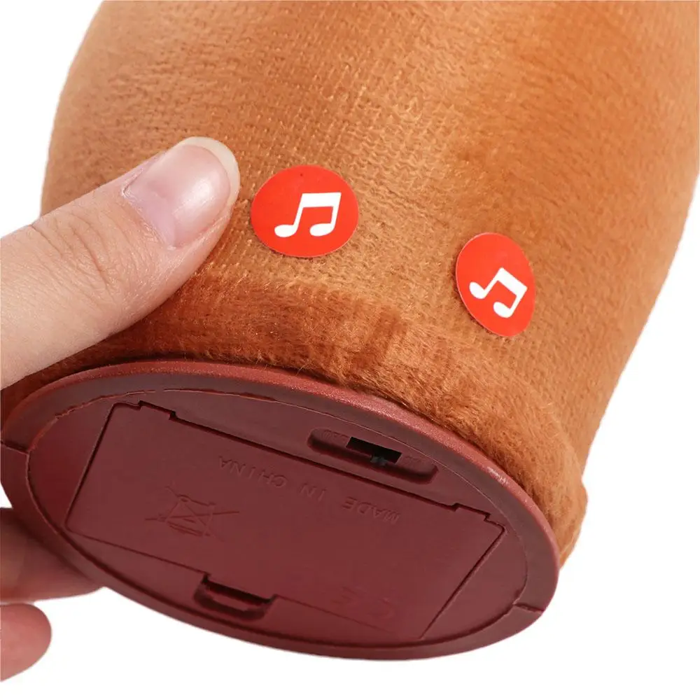 Dancing Cactus Electronic Dancer Cactus Talking English Version Electronic Dancer Toy Lighten Interactive Dancing Plush Toys