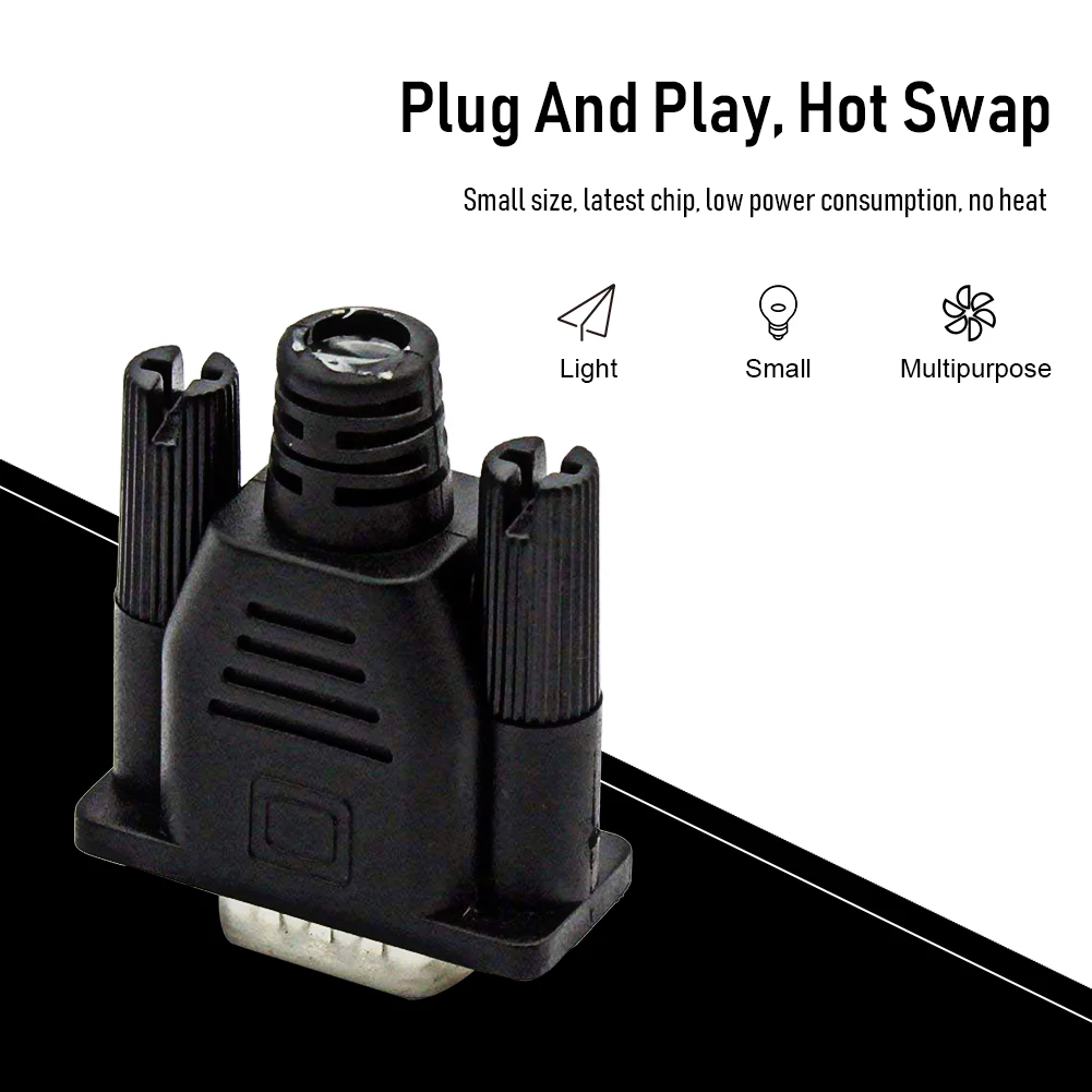 Vga Edid Dummy Plug 1920X1080P Laag Stroomverbruik Virtueel Scherm Headless Ghost Display Emulator Voor Headless Pc