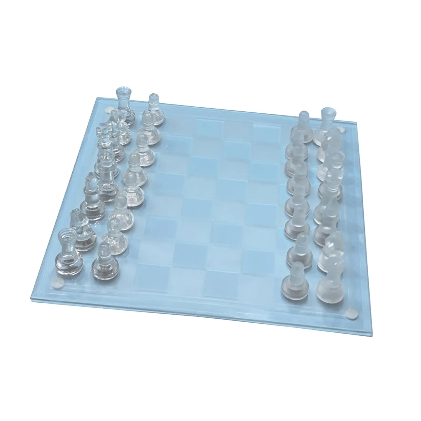 Crystal Chess Board Adults Play Set Chess Set for Adult with