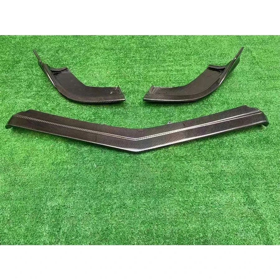 Carbon Fiber Front lip For Mercedes Benz CLS Class W218 CLS350 CSL63 2011-2013 Car Front Bumper Diverter Spoiler Car Accessories