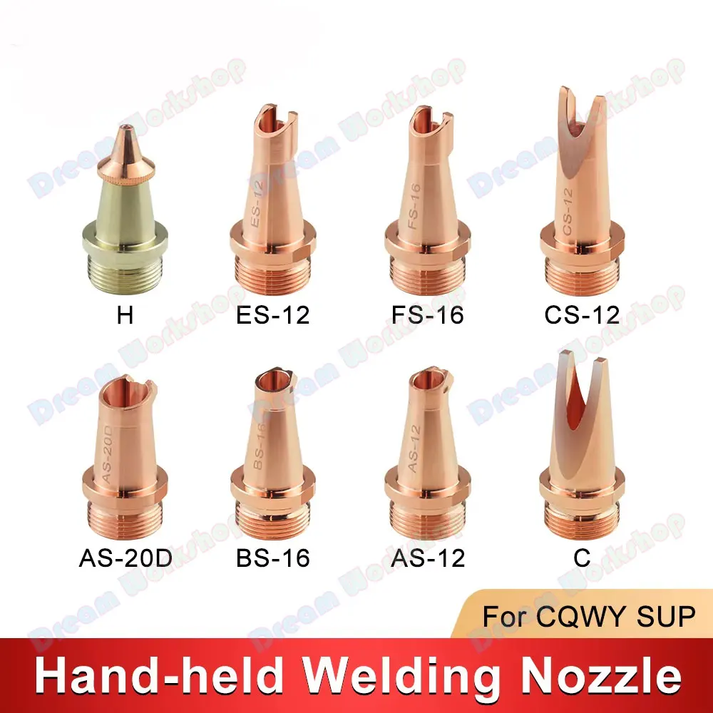 

Original Hand-held Welding Nozzle Scale Tube For WSX CQWY HW QILIN Fiber Laser Mental Cutting Head Nozzle Connector Kits