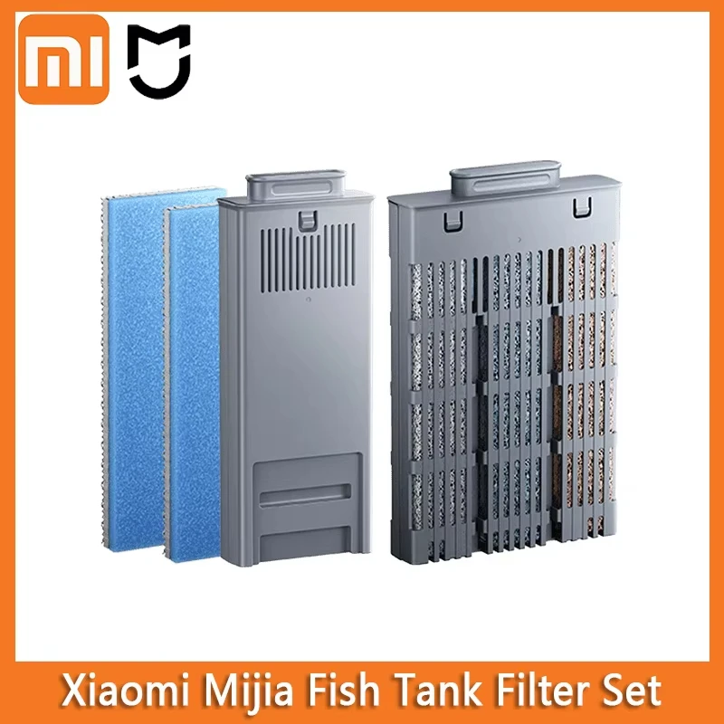 

Умный фильтрующий элемент для аквариума Xiaomi Mijia, биохимический физический модуль фильтра, нагревательный стержень, водяной насос, аксессуары для кислородного насоса