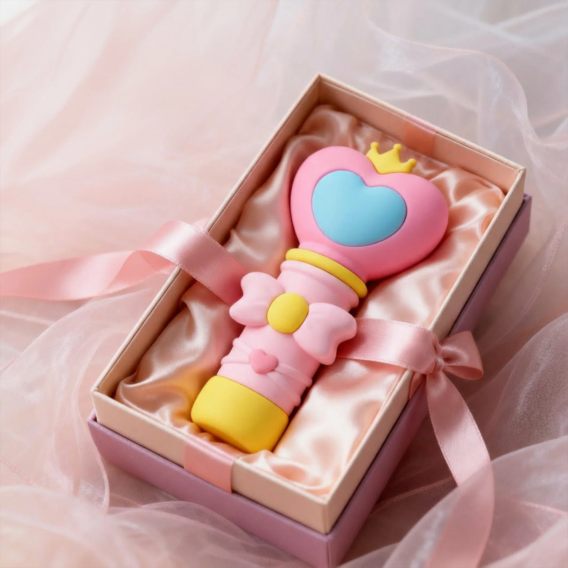 5ml Cute Magic Wand Perfume Bottle Mini Portable Refillable Spray Bottle Kawaii Princess Cosmetic Atomizer Travel Empty Containe