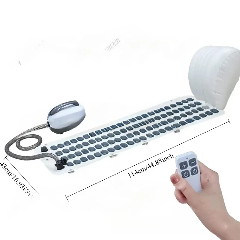 New Arrival Hot Summer Electric Bathtub Mat Waterproof Anti-Slip Body Spa Air Bubble Bath Massage